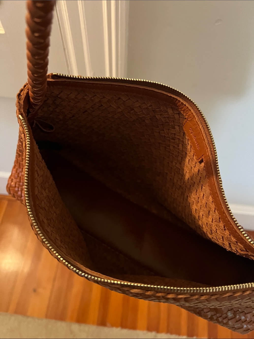 Madewell Signature woven Leather Shoulder Bag - Picture 3 of 3